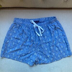 NWOT Tommy Hilfiger printed boxer shorts, size small, blue and white